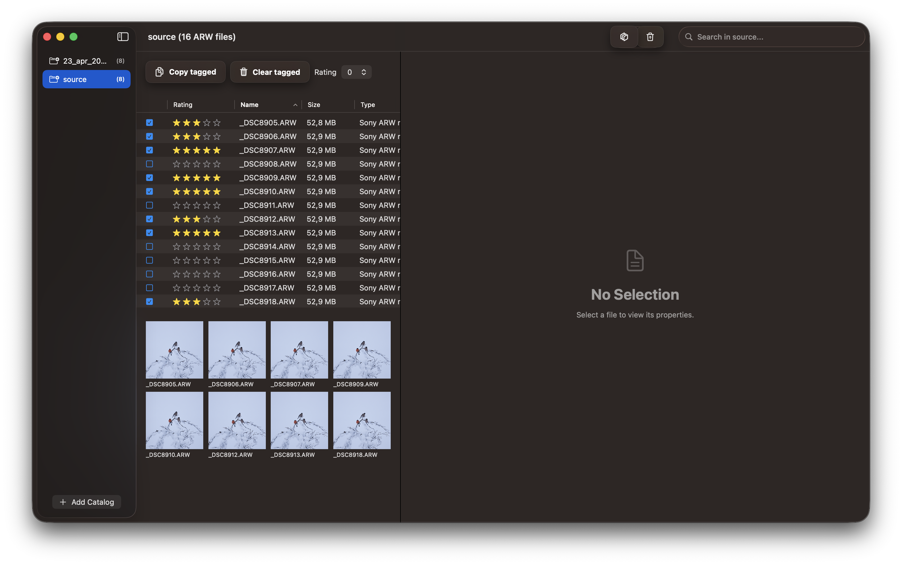 Rating photos based on quality