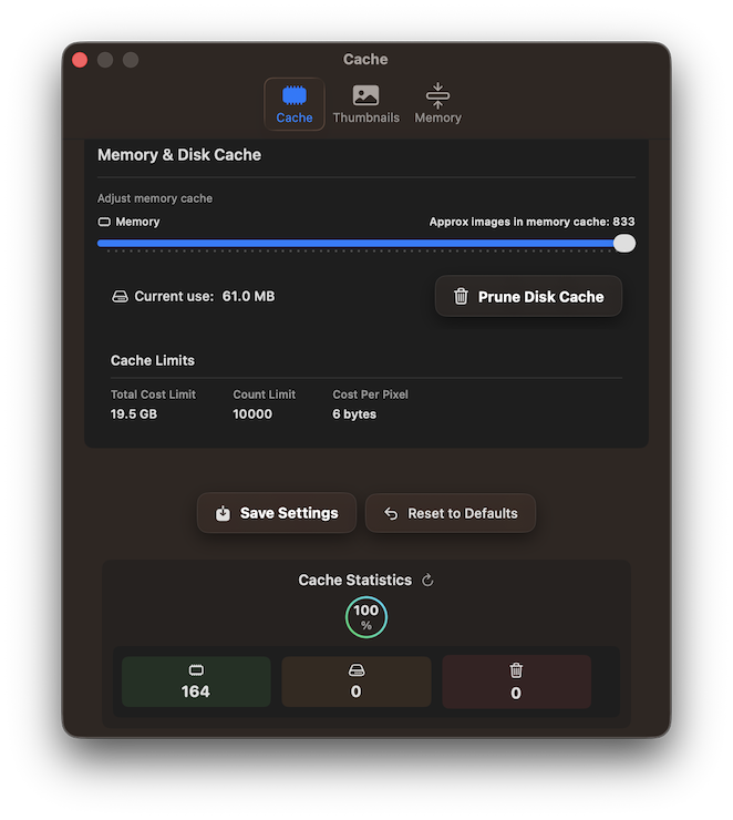 RawCull startup screen