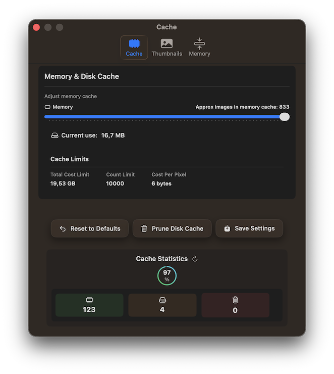 RawCull startup screen